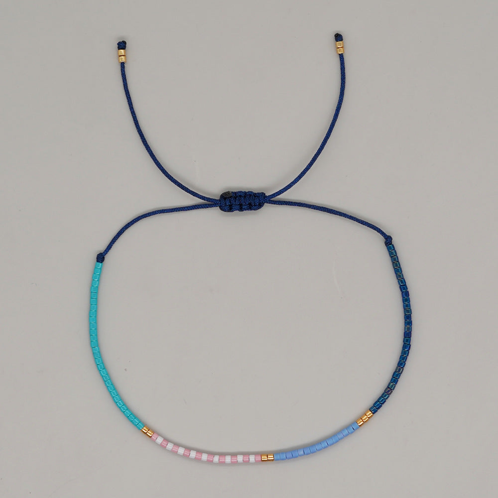 Bohemian Style Colorful Bead Bracelet For Girls